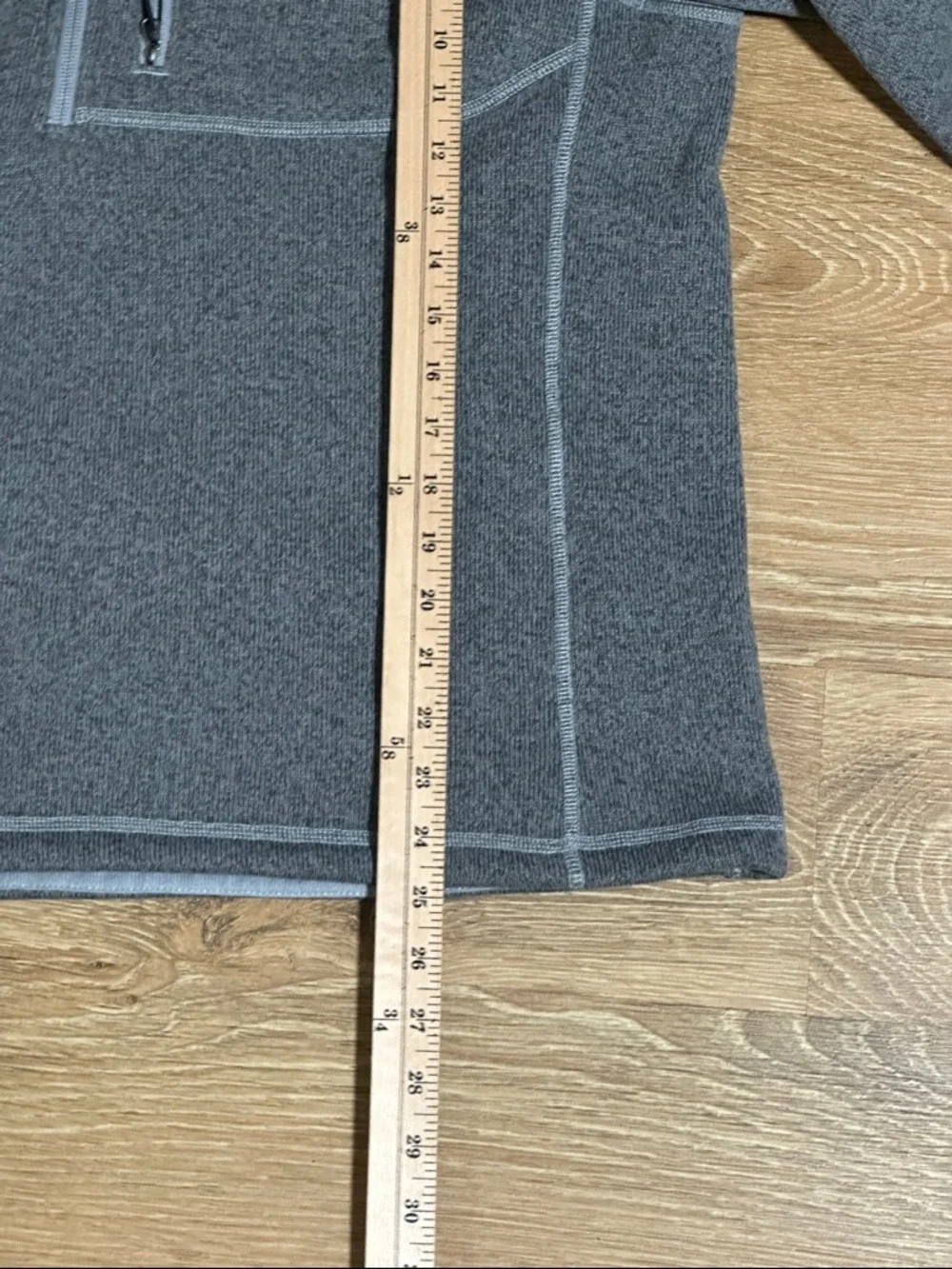The North Face Grey Half-Zip Fleece Pullover